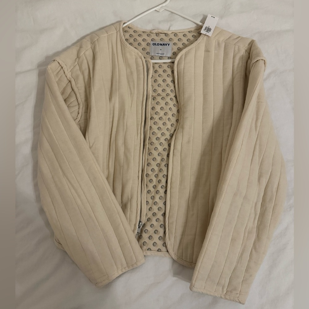 Old Navy Quilted Bomber Jacket